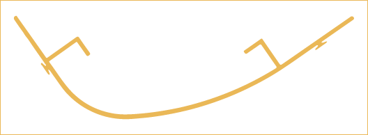 An illustration of a solid aluminum extrusion profile.